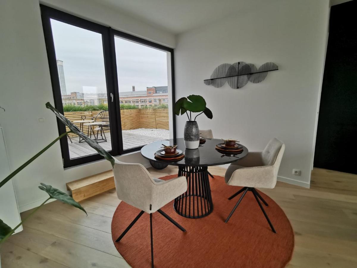 Apartamento The Penthouse, Oasis Of Light And Inspiration Amberes Exterior foto